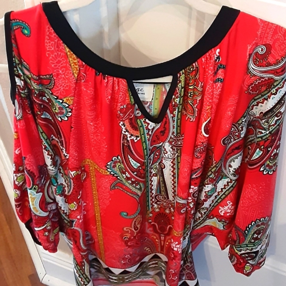 EUC Cold shoulder Beige by Eci top